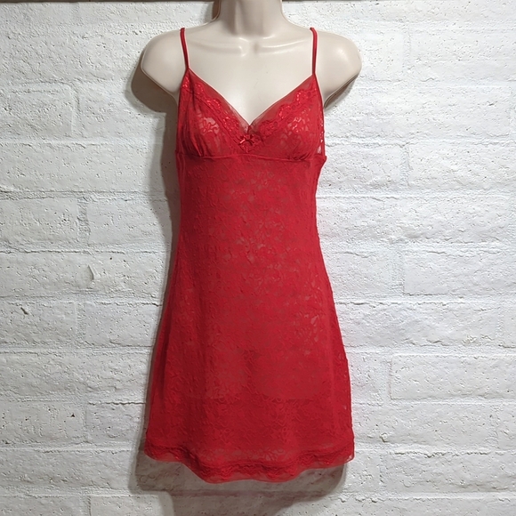 Victoria's Secret Other - Victoria's Secret The Lacie Slip RED 🌹